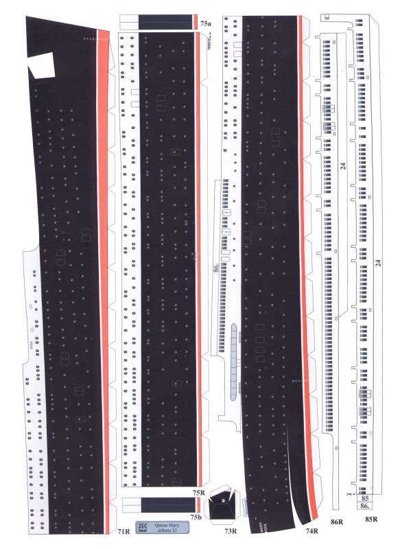 papercraftdatabase [JSC 064] Queen Mary 1